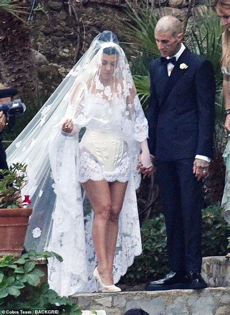 kourtney kardashian dolce gabbana|Kourtney Kardashian italian wedding dress.